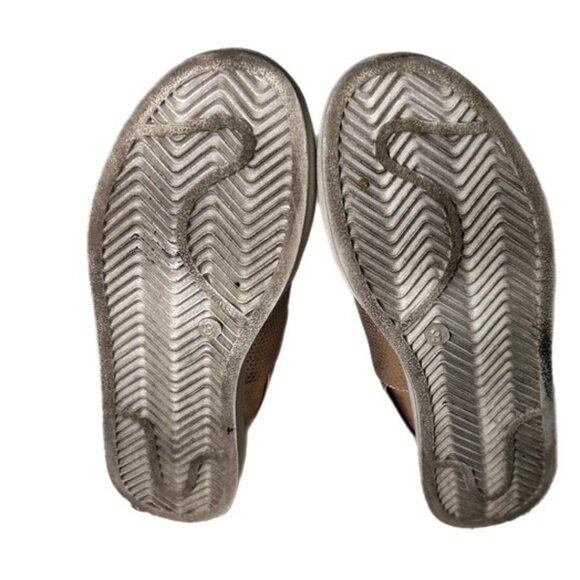 MIA Girl's Clovar Perforated Slip on Wedge Sneakers Rose Gold Size 3 - Picture 6 of 8